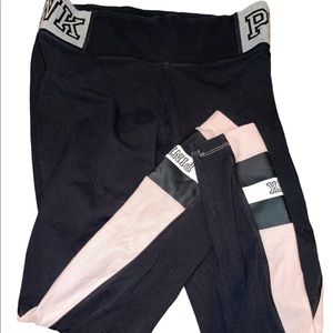PINK cotton leggings